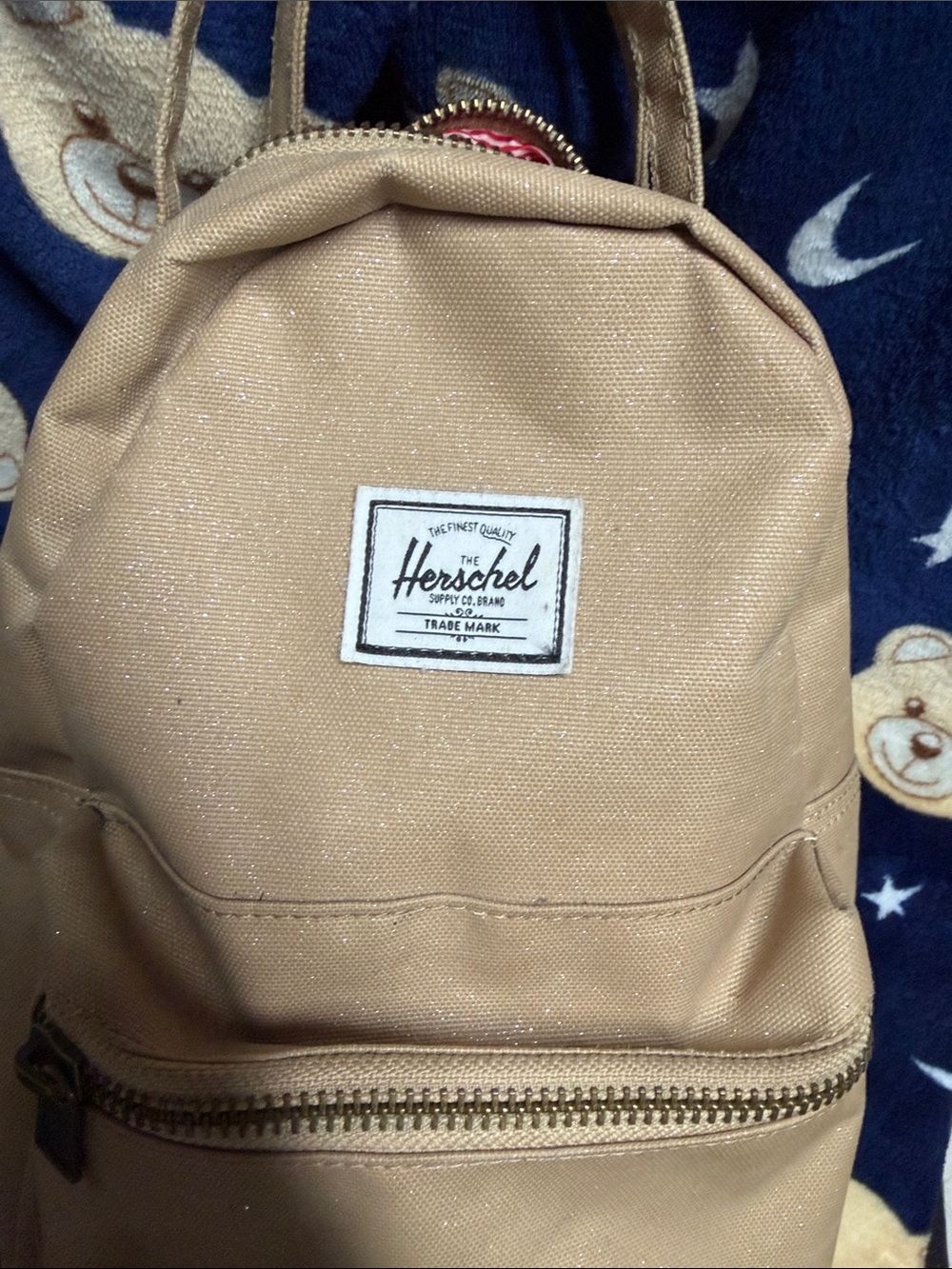 Mini Backpack in Tan - Picture 8 of 8